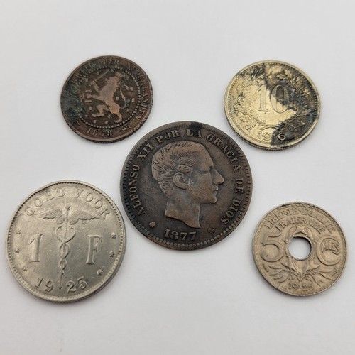 Euro coins over - euro, from