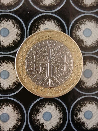 Rare euro coin france - 1,